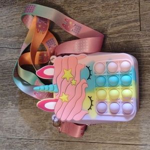 Unicorn Pop It Purse